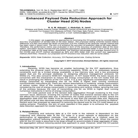 Cut Detection in Wireless Sensor Network | PDF