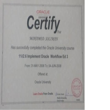 Oracle Workflow | PDF
