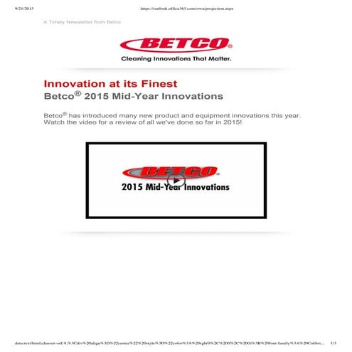 Constant Contact Email