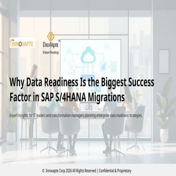 Why Data Readiness Is the Biggest Success Factor in SAP S/4HANA ...