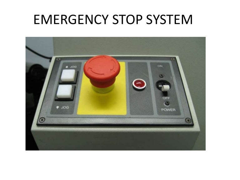 EMERGENCY STOP SYSTEM