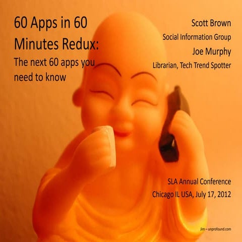 60 apps in 60 mins