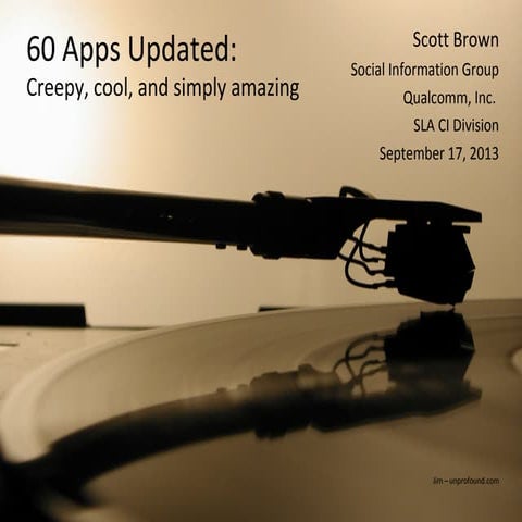 60 Apps Updated: Creepy, cool, and simply amazing