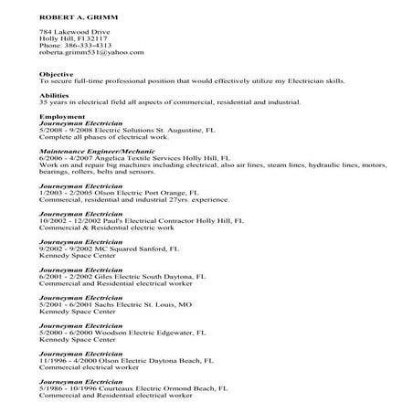 Resume (1) | DOC