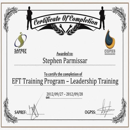 Certificate - Stephen (1) | PDF