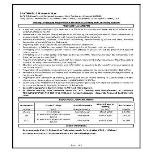 Resume_Sakthivel Updated _Chennai_