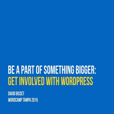 WordCamp Tampa 2015