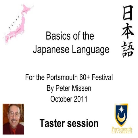 60+ festival   japanese taster session