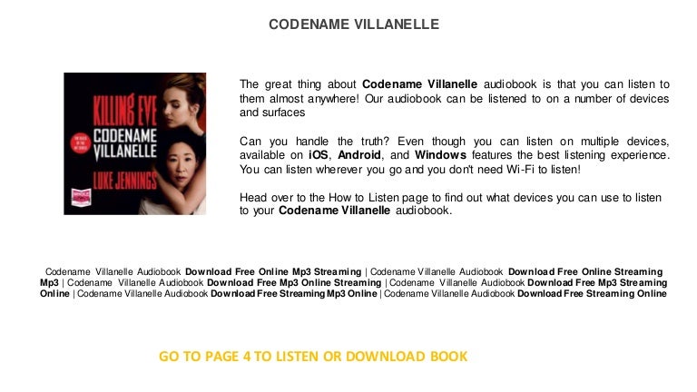 codename villanelle series codename villanelle series