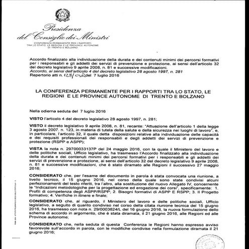 61   testo-ufficiale-accordo-stato-regioni-del-7-7-16-sulla-formazione-degli-...