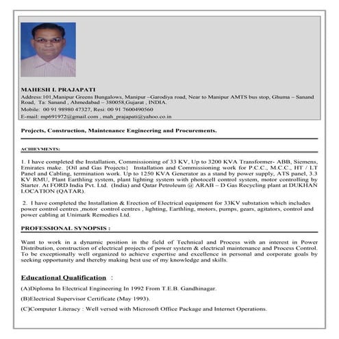 CV_Mahesh Prajapati