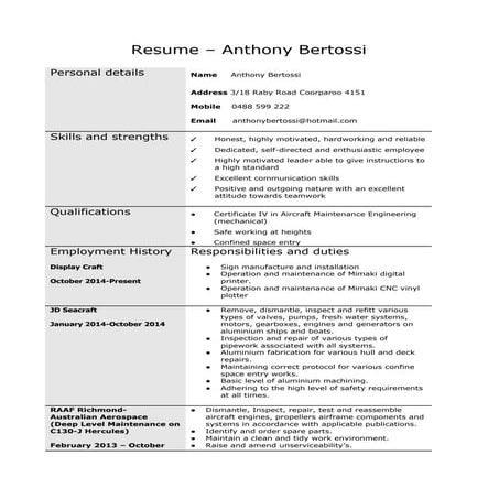 AGUNDU G.C. Resume | DOC