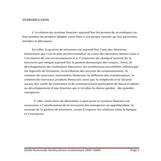 Gestion De Tresorerie