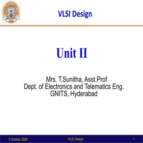 Unit2 - 3 - design-rules-and-layout VLSI