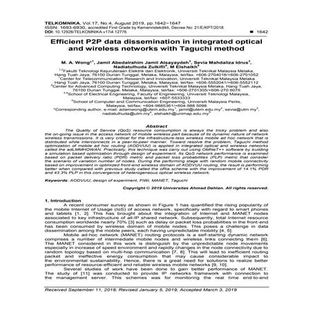 Efficient P2P data dissemination in integrated optical and wireless networks ...