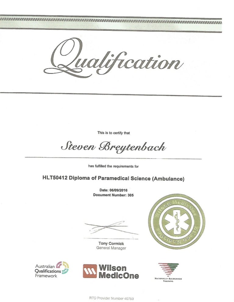 Dip of Paramedical Science