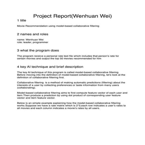 projectreport