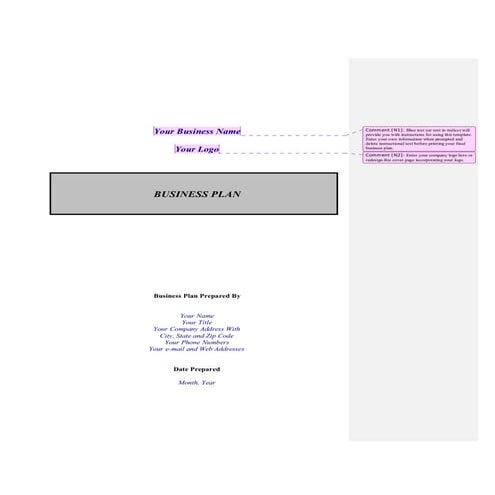 61496065 business-plan-template-tim-hortons