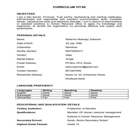 navia cv | DOCX