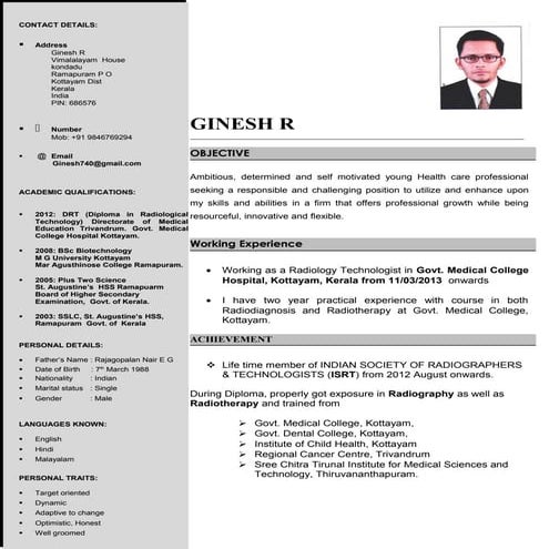 GINESH RESUME