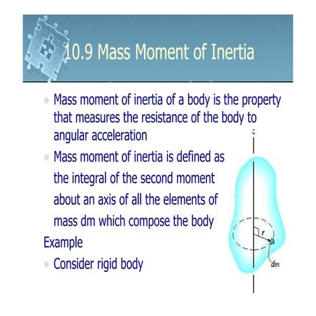 6161103 10.9 mass moment of inertia