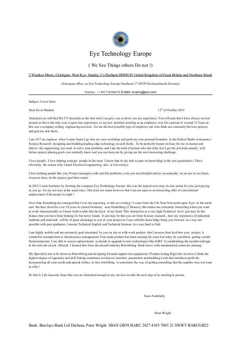 2015 Cover letter English