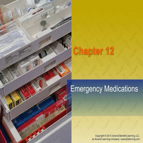 Emergency medication ppt