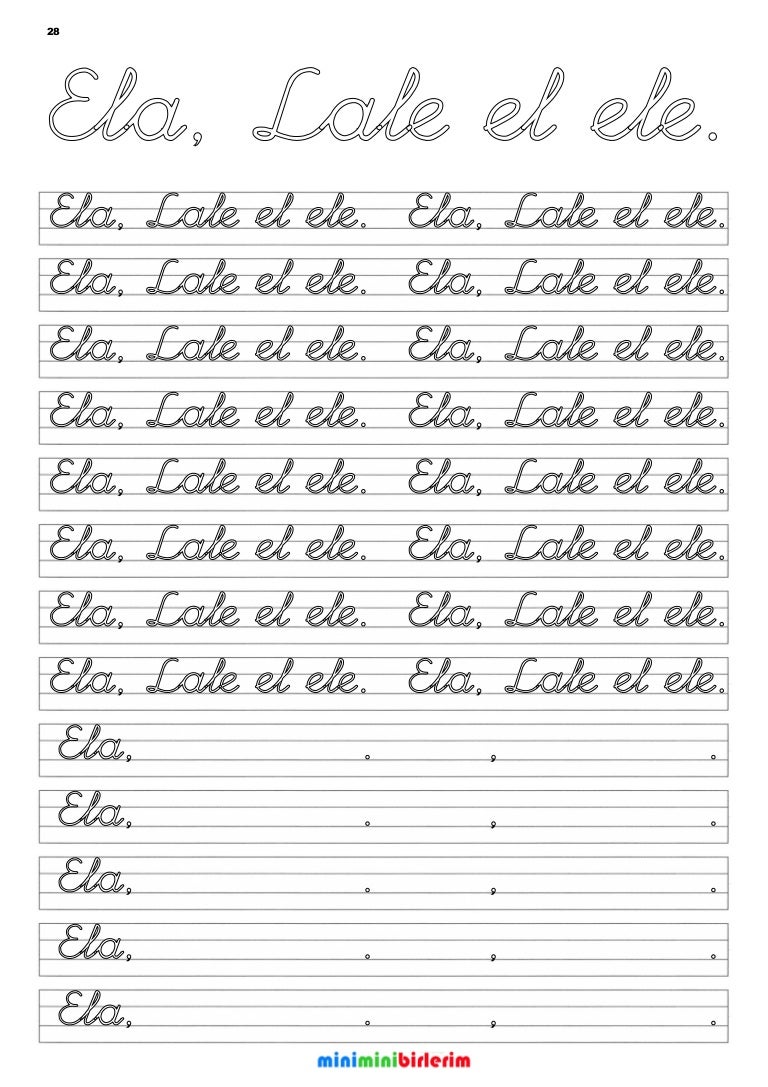 6163576 28 Ela Lale El Ele