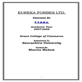 61700212 eureka-forbes-mba-porject-...