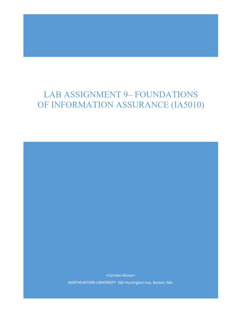 Auditing a Wireless Network and Planning for a Secure WLAN Implementation