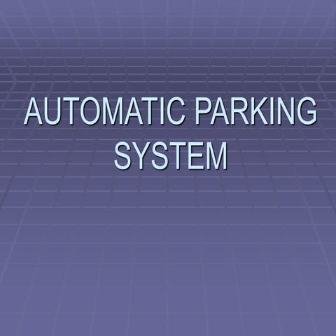 61803095-Parking-System.ppt