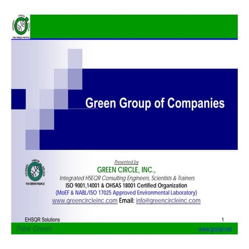 Green Group Presentation
