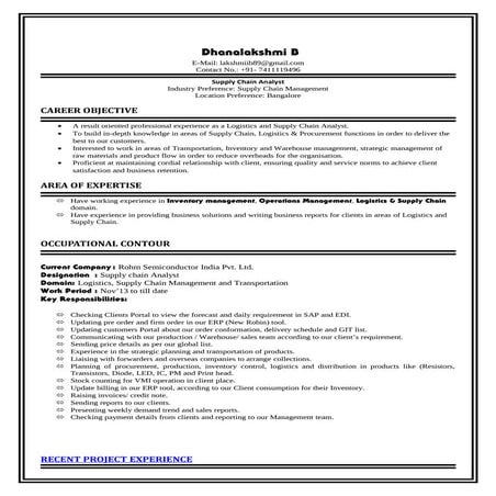 Dhanalakshmi-Resume