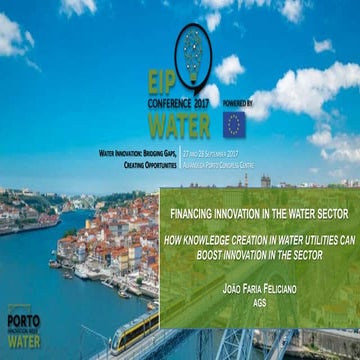 How knowledge creation in water utilities can boost innovation in the sector