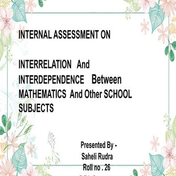 61 SAHELI RUDRA INTERRELATION WITH MATH.pptx