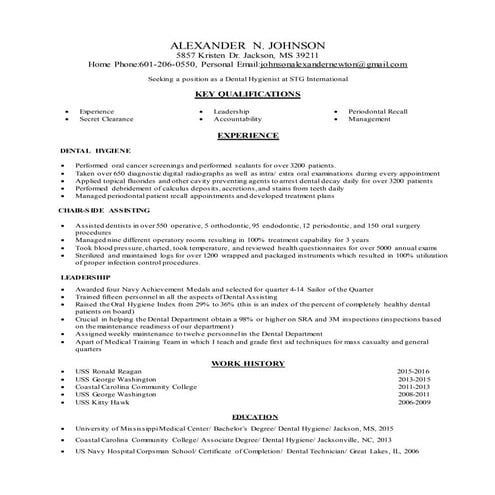 Resume Alexander Johnson Master