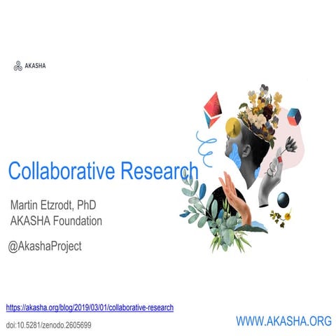 Presentation by Martin Etzrodt, Akasha Foundation - Collaborative Research