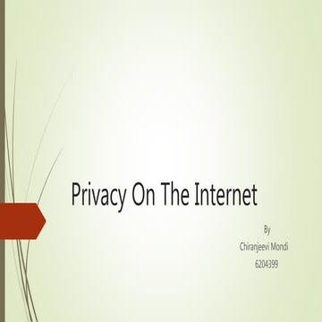 6204399 privacy on the internet