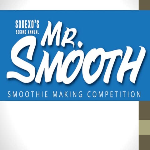 Sodexo- Mr. Smooth | PDF