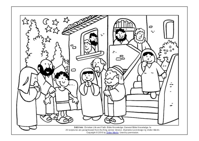 Acts 2 Coloring Page Coloring Pages - 620coloringpagetheactsoftheapostlessleepinginclass 160907160508 Thumbnail 4 