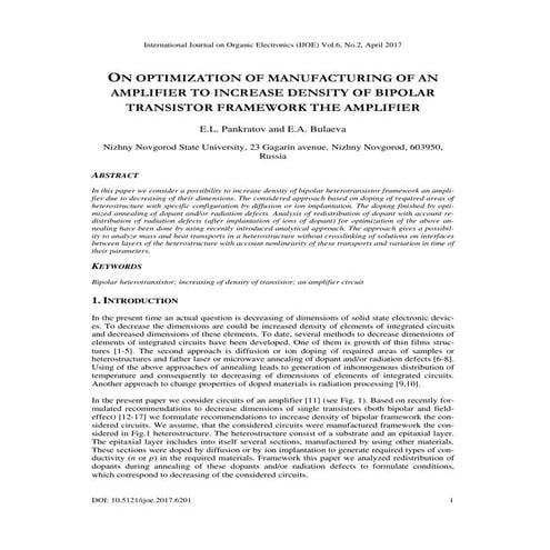 Fabrication and Characterization of Conducting Polymer Composite | PDF