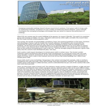 Construct Ireland_Green Roofs-2010