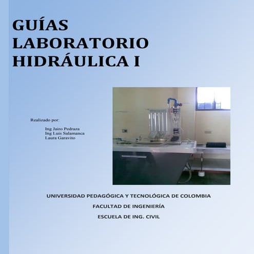 Guias de laboratorio Hidráulica de tuberías
