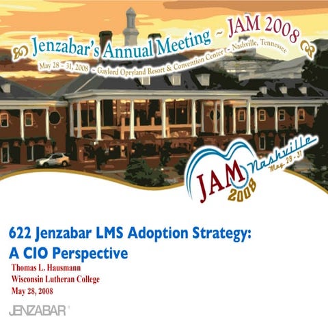 Jenzabar Lms Adoption Strategy