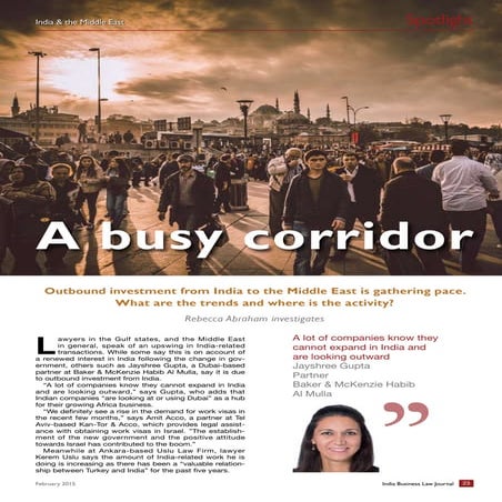 IBLJ February 2015 ME- India feature
