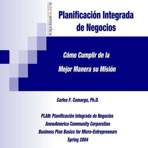 La Planificación Integrada de Negocios
