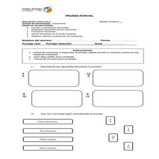 62617557 2°-prueba-fracciones-4-basico