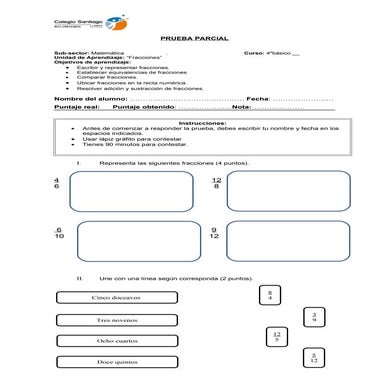 62617557 2°-prueba-fracciones-4-basico