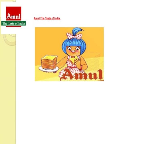 presentation on amul | PPTX