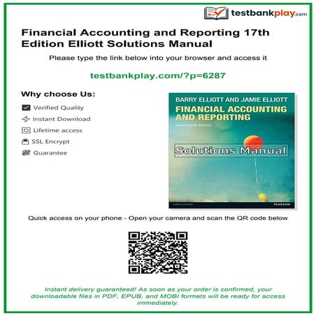 Comprehensive Guide to Financial Accounting and Reporting Solutions ...